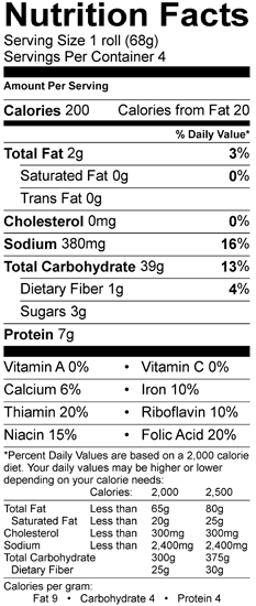 Telera_Rolls_Nutri_Facts